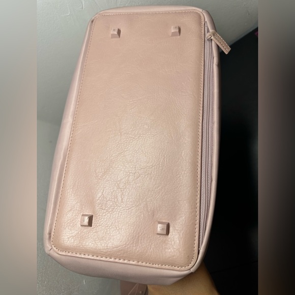 BEIS Commuter Tote Bag In Atlas Pink - Picture 7 of 16